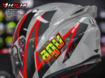 AGV : K1S - Blipper Gray/Red - Image 5