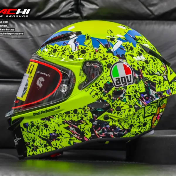 AGV : PISTA GP RR - Rossi Misano 2 2021 ( Limited 4,000 ใบ )