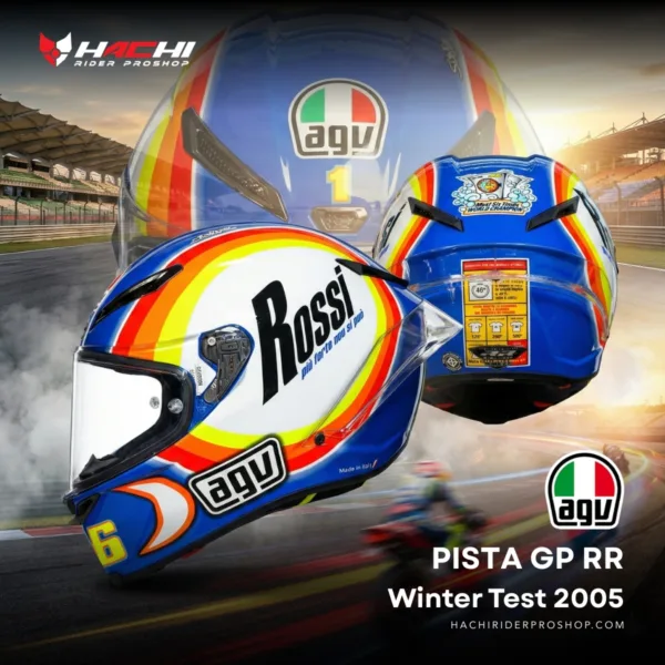 AGV PISTA GP RR Winter Test 2005