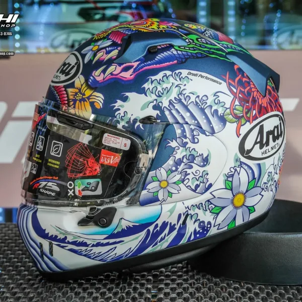 ARAI RENEGADE-V - Oriental Flat Blue