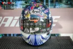 ARAI RENEGADE-V - Oriental Flat Blue - Image 4
