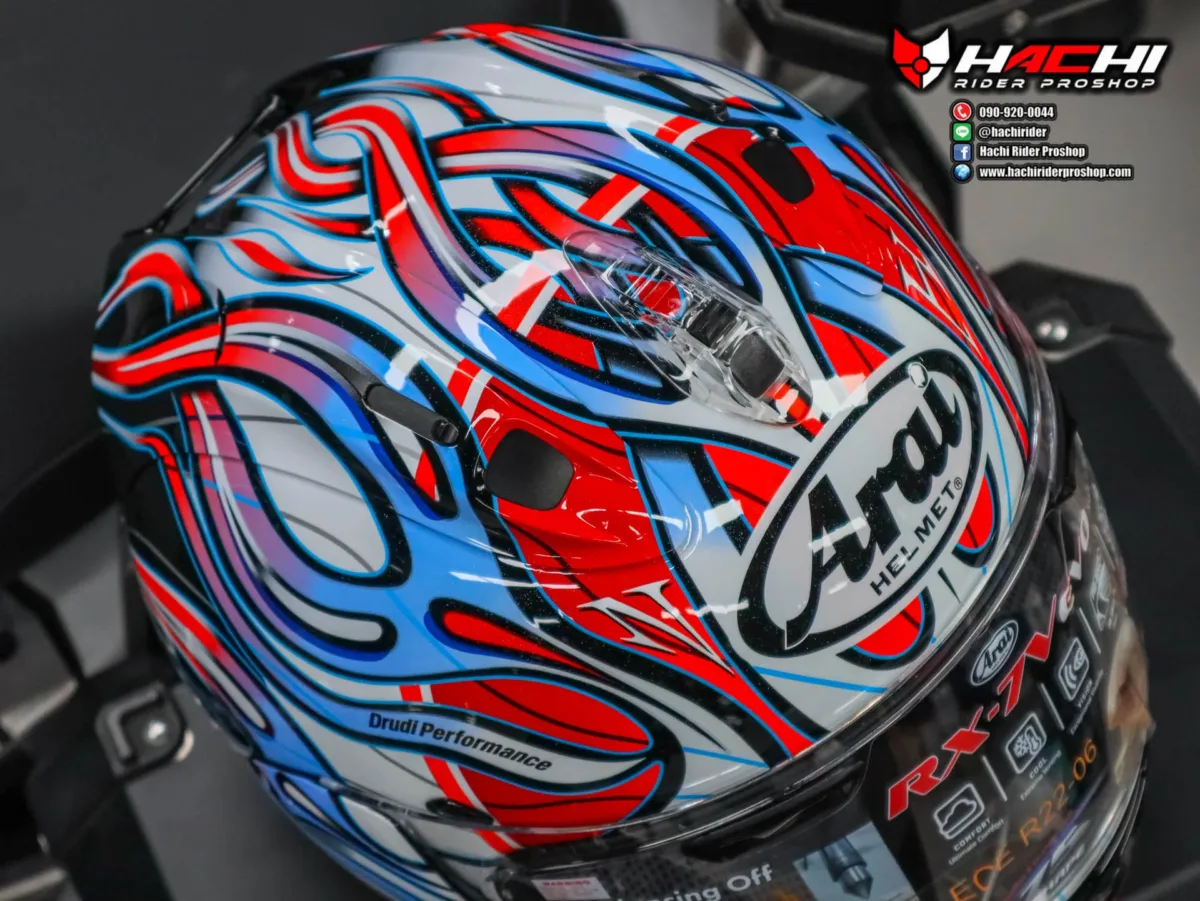 ARAI RX-7V EVO - Haga WSBK | Hachi Rider Proshop