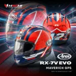 หมวกกันน็อคเต็มใบ ARAI RX-7V EVO - Maverick GP5