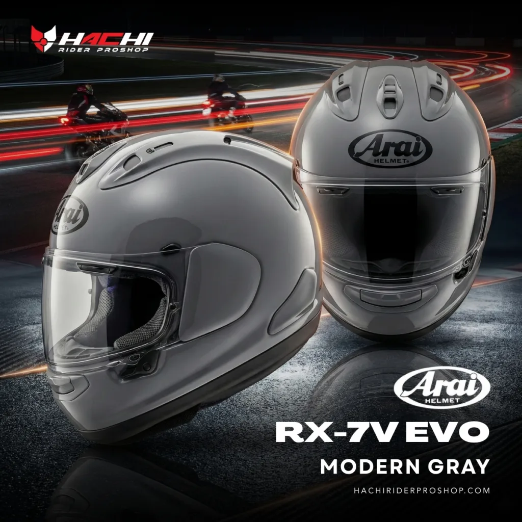 หมวกกันน็อค ARAI RX-7V EVO - Modern Gray