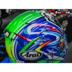 ARAI RX-7V EVO - Nakano Green - Image 4