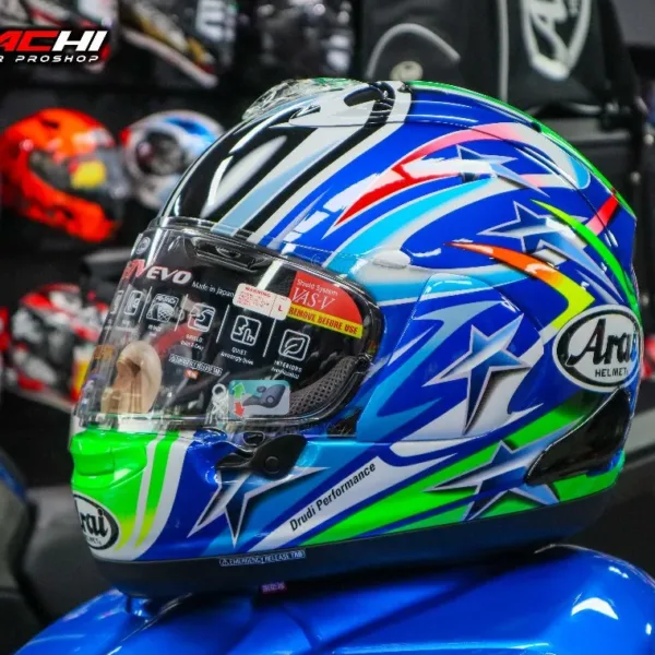 ARAI RX-7V EVO - Nakano Green