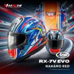 ARAI RX 7V EVO Nakano Red