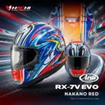 ARAI RX-7V EVO - Nakano Red