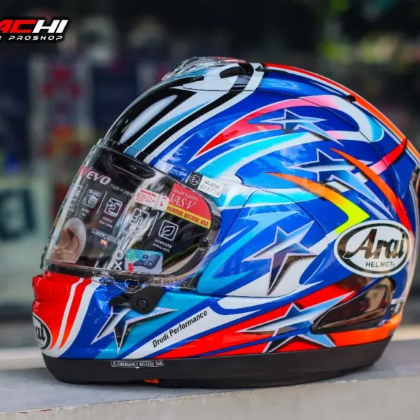 ARAI RX-7V EVO - Nakano Red