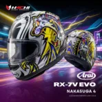 หมวกกันน็อคเต็มใบ ARAI RX 7V EVO Nakasuga 4