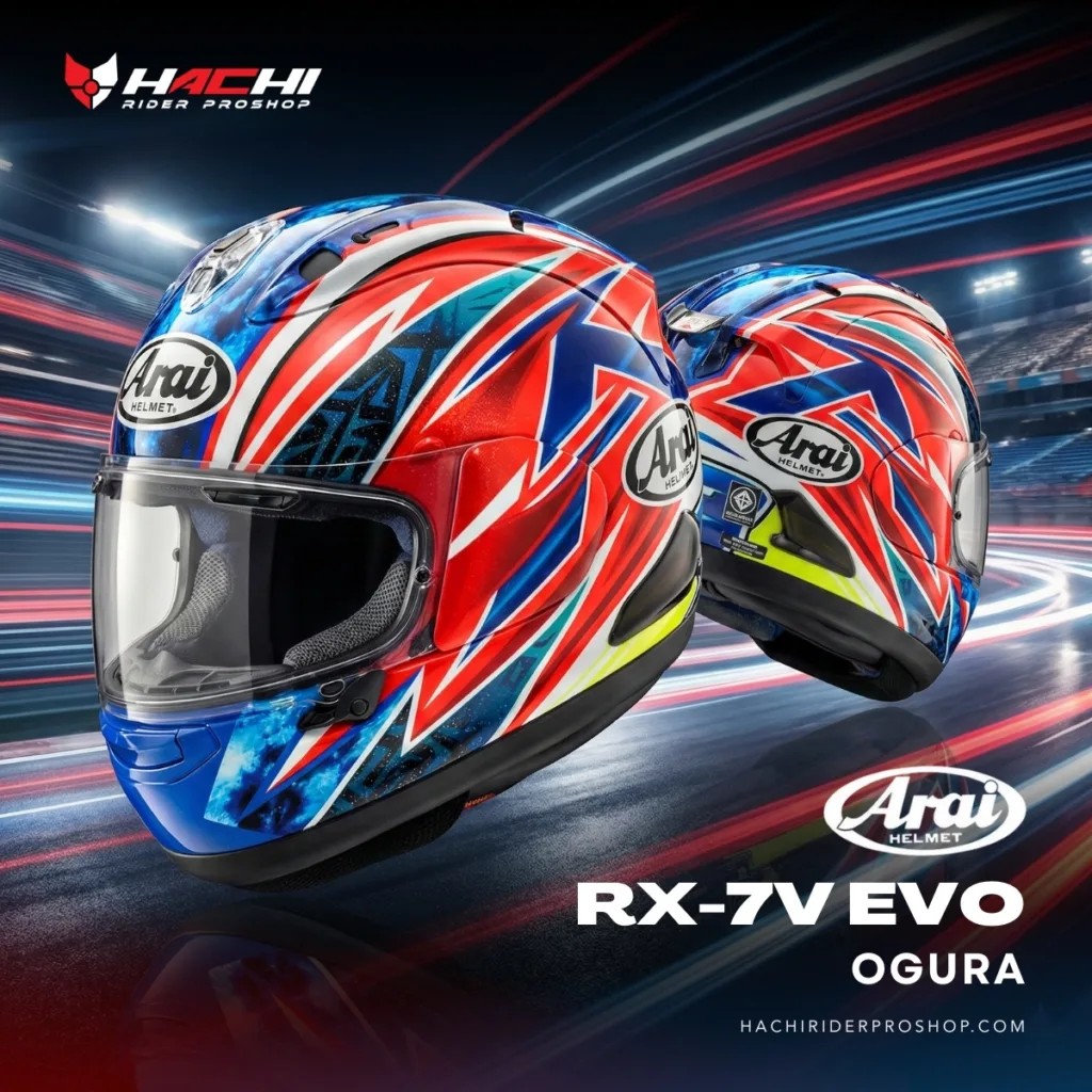 หมวกกันน็อคเต็มใบ ARAI RX-7V EVO - Ogura