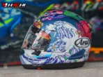 ARAI RX-7V EVO - Oriental Flat Blue - Image 2