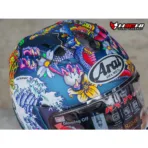 ARAI RX-7V EVO - Oriental Flat Blue - Image 9