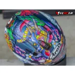 ARAI RX-7V EVO - Oriental Flat Blue - Image 7