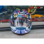 ARAI RX-7V EVO - Oriental Flat Blue - Image 5