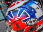 ARAI RX-7V EVO - Pedrosa Spirit Blue - Image 3