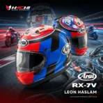 หมวกกันน็อคเต็มใบ ARAI RX-7V - Leon Haslam Cover