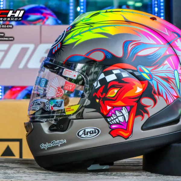 ARAI RX-7V - Russell Gray Frost