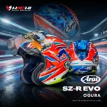 หมวกกันน็อคครึ่งใบ ARAI SZ-R EVO - Ogura