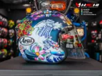 ARAI SZ-R EVO - Oriental Flat Blue - Image 2
