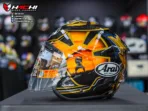 ARAI SZ-R EVO - Pedrosa Spirit Gold - Image 2