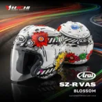 หมวกกันน็อคครึ่งใบ ARAI SZ-R VAS - Blossom
