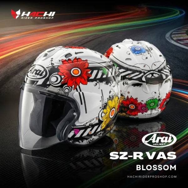 หมวกกันน็อคครึ่งใบ ARAI SZ-R VAS - Blossom
