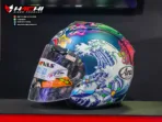 ARAI SZ-R VAS - Oriental Flat Blue - Image 3
