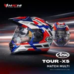 หมวกกันน็อคทัวร์ริ่ง ARAI TOUR-X5 - Match Multi Cover