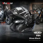 หมวกกันน็อคครึ่งใบ HJC F31 - Gloss Black