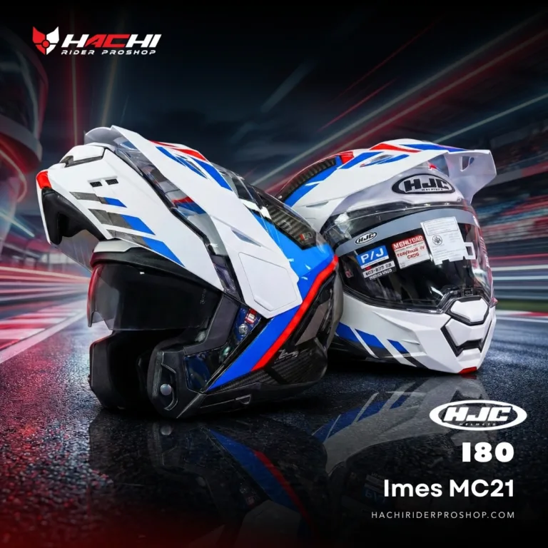 หมวกกันน็อคยกคาง HJC I80 - Imes MC21