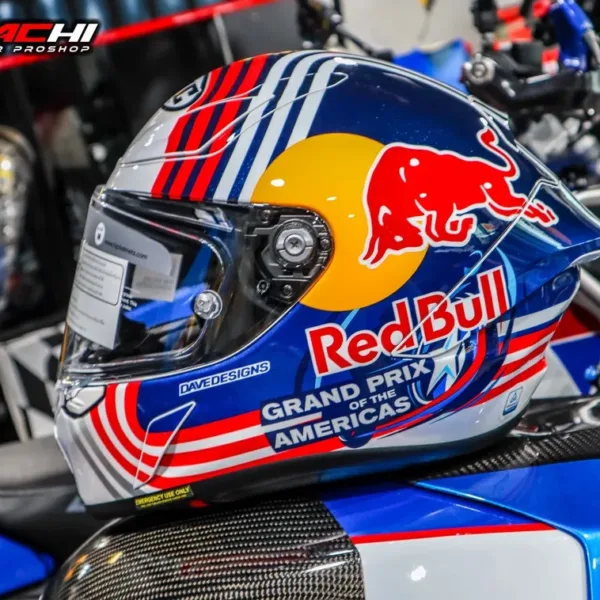 HJC RPHA1 - Red Bull Austin GP หมวกกันน็อคที่สามารถใส่ Logo Red Bull เจ้าแรกของโลก