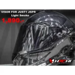 ชิลด์หน้าหมวกกันน็อค JUST1 VISOR รุ่น JGPR - Image 3