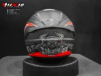 KYT NFR - Mindset Matt Anthracite/Red - Image 4