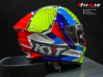 KYT NFR - Xavi Fores 2021 Replica Blue/Red/Yellow - Image 6
