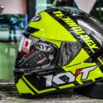 KYT NX RACE - Race-D Yellow Fluo