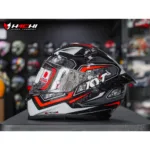 KYT STRIKER - #01 Black/Red