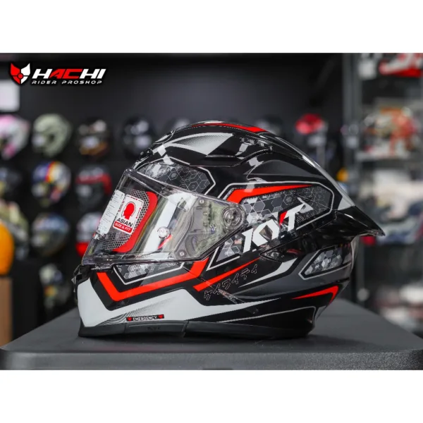 KYT STRIKER - #01 Black/Red