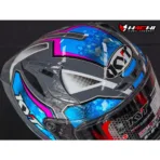 KYT STRIKER - #01 Gray/Blue - Image 6