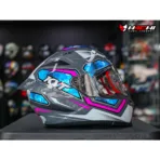 KYT STRIKER - #01 Gray/Blue - Image 3