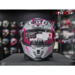 KYT STRIKER - Asphalt Gray/Fuxia - Image 5