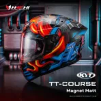 หมวกกันน็อคเต็มใบ KYT TT-COURSE - Magnet Matt