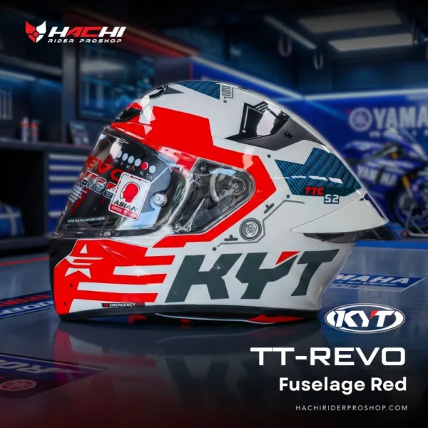 KYT TT REVO - Fuselage Red
