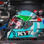 KYT TT REVO - Leopard Tricolore Replica