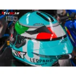 KYT TT REVO - Leopard Tricolore Replica - Image 6