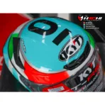 KYT TT REVO - Leopard Tricolore Replica - Image 5