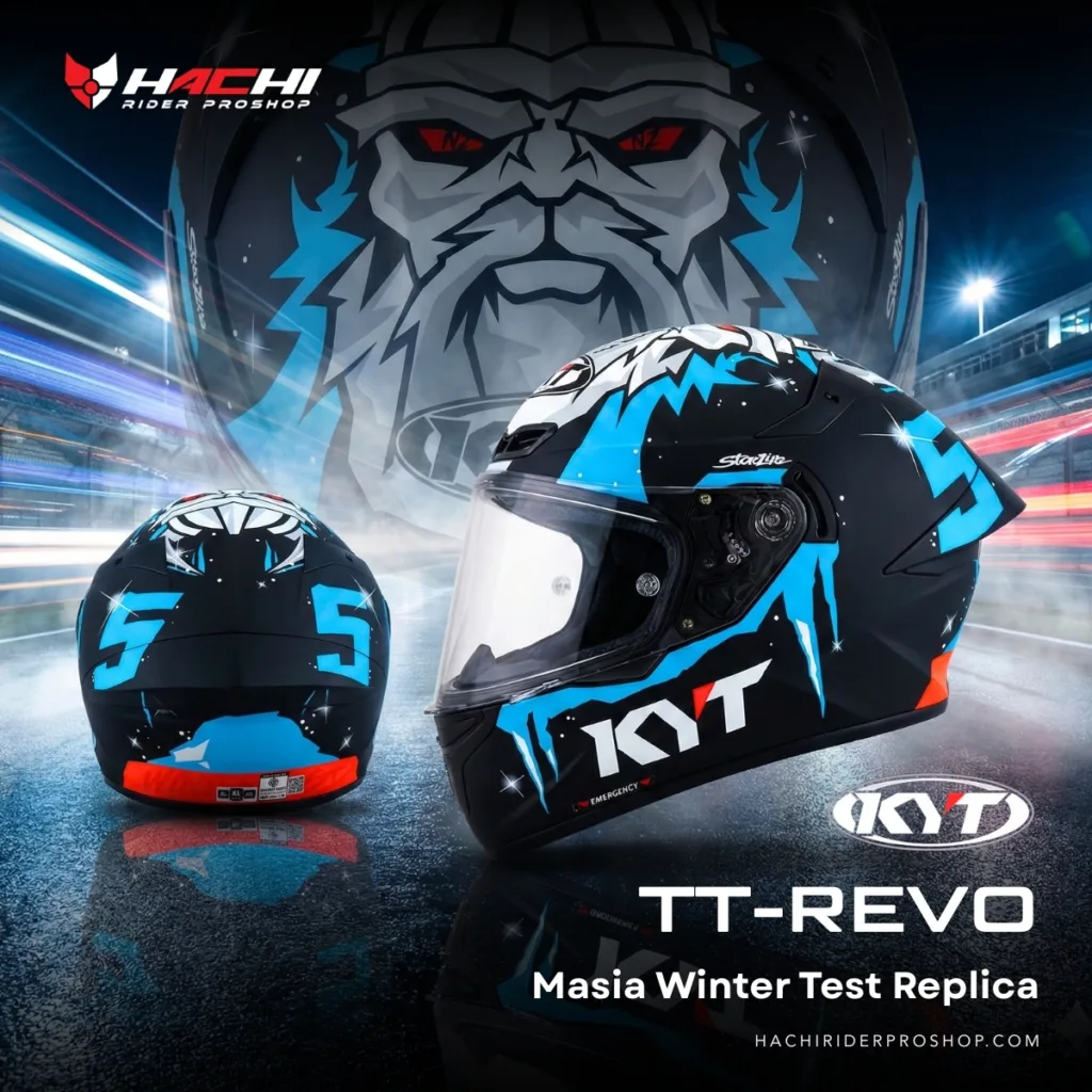 KYT TT REVO - Masia Winter Test Replica