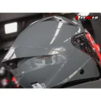 KYT TTR JET -  Plain Gray - Image 4