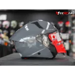 KYT TTR JET -  Plain Gray - Image 5