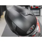 KYT TTR JET -  Plain Matt Black - Image 9